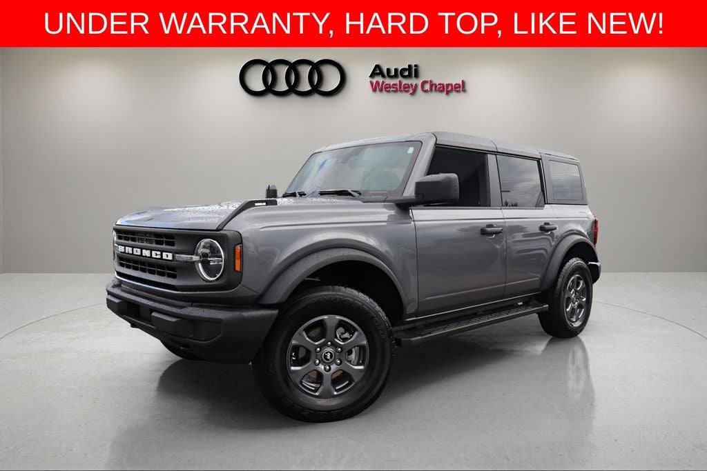 2025 Ford Bronco Big Bend in Carbonized Gray Metallic — front three-quarter view