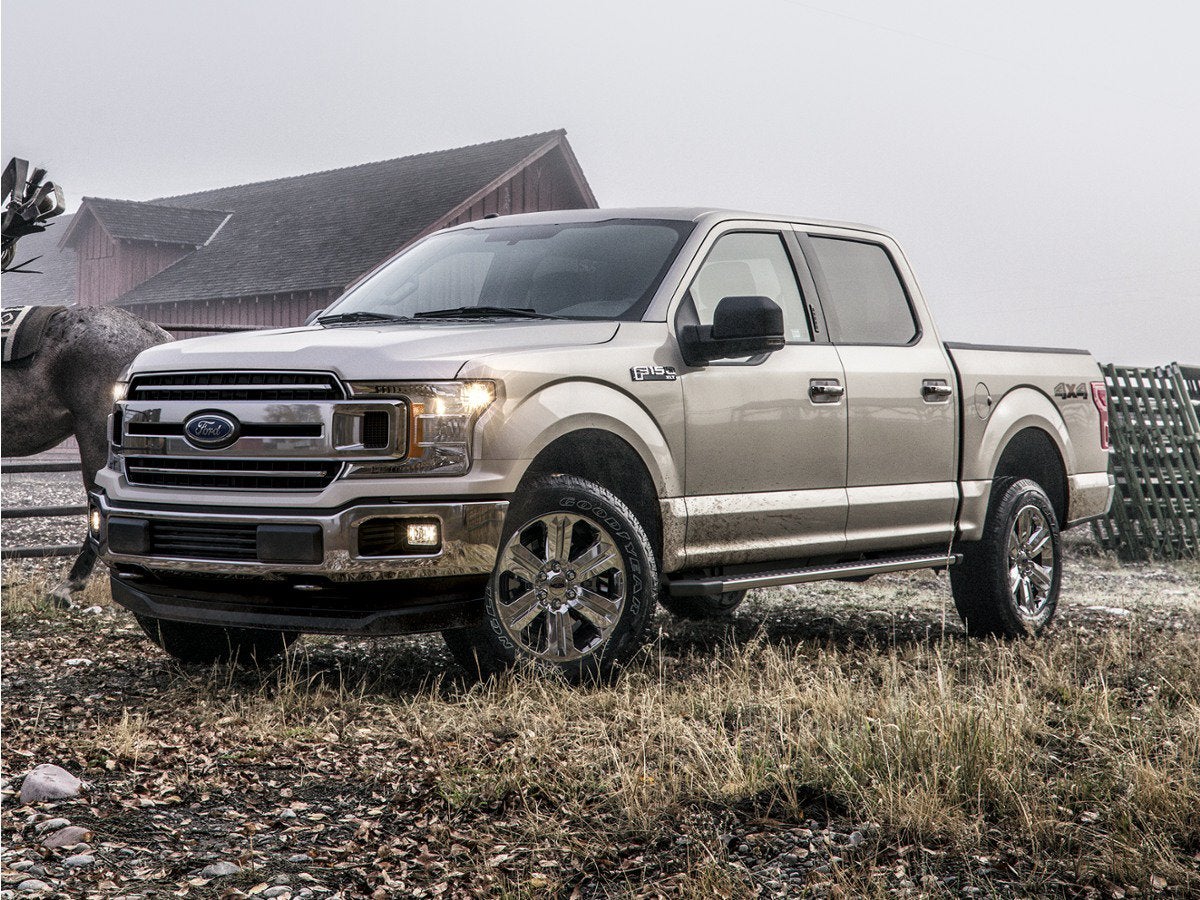 2019 Ford F-150 XL in White — front three-quarter view