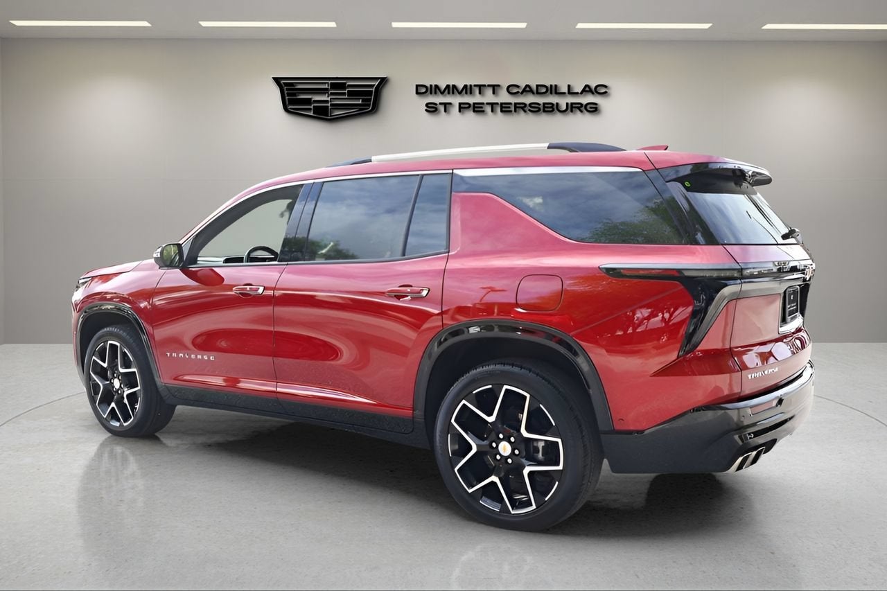 2025 Chevrolet Traverse — rear three-quarter view
