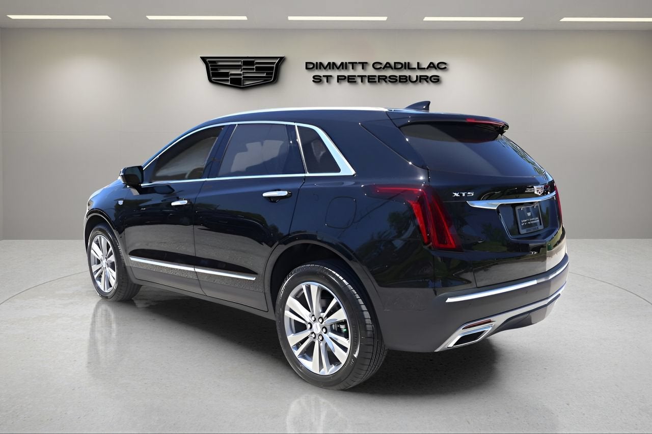 2026 Cadillac XT5 — rear three-quarter view
