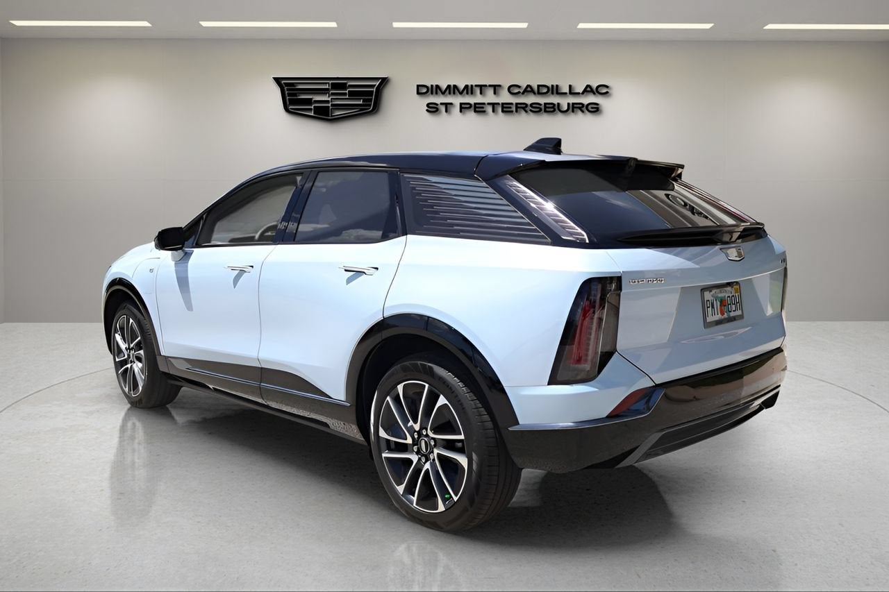 2026 Cadillac OPTIQ — rear three-quarter view