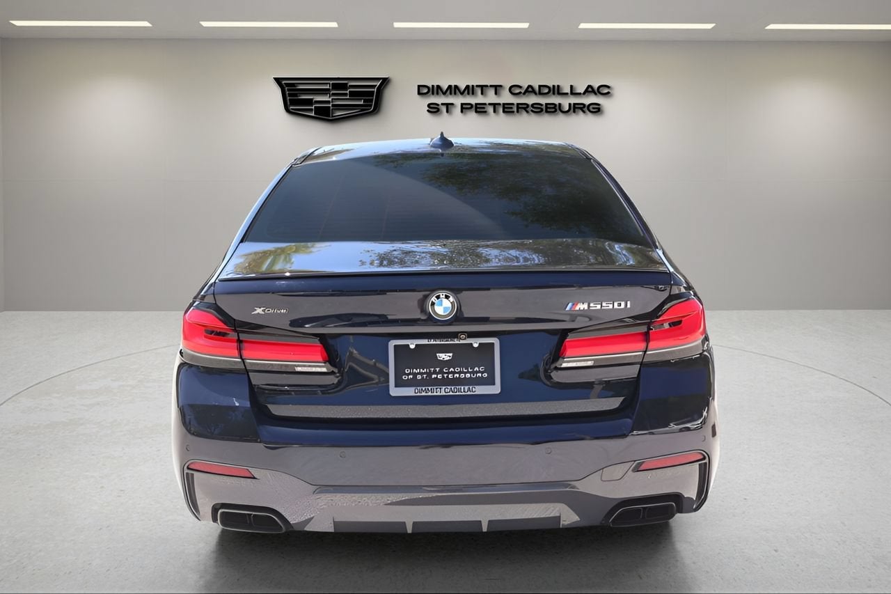 2022 BMW 5 Series — interior view