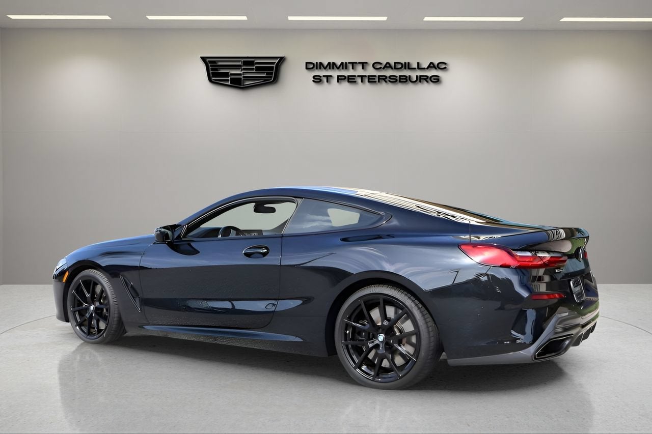 2023 BMW 8 Series — rear three-quarter view