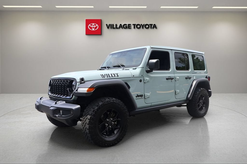 2024 Jeep Wrangler Willys in Other — front three-quarter view