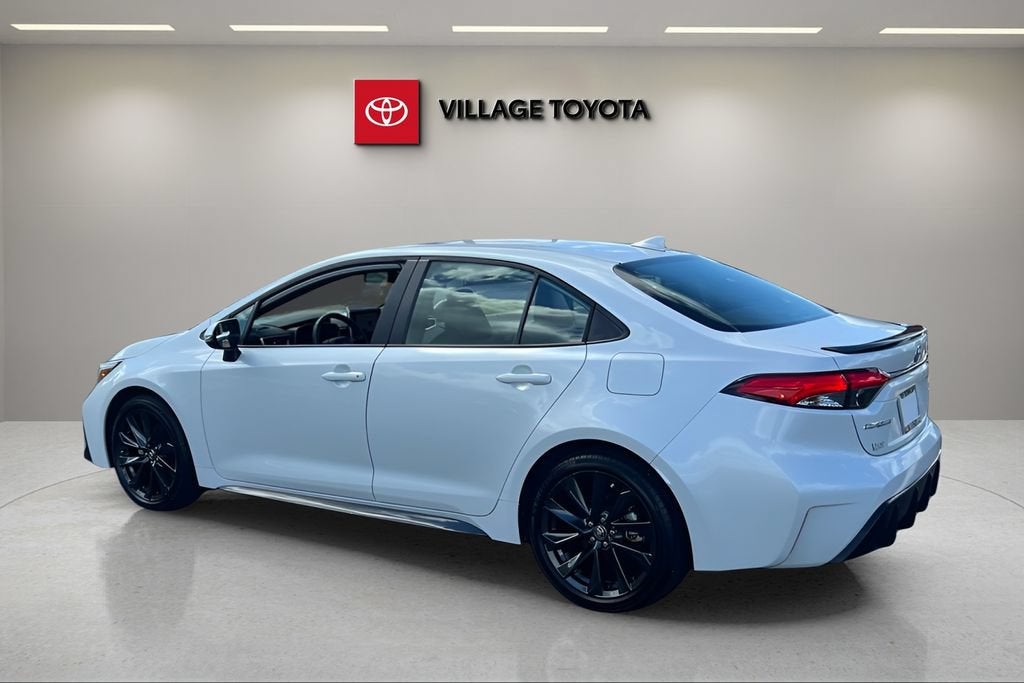 2023 Toyota Corolla — rear three-quarter view