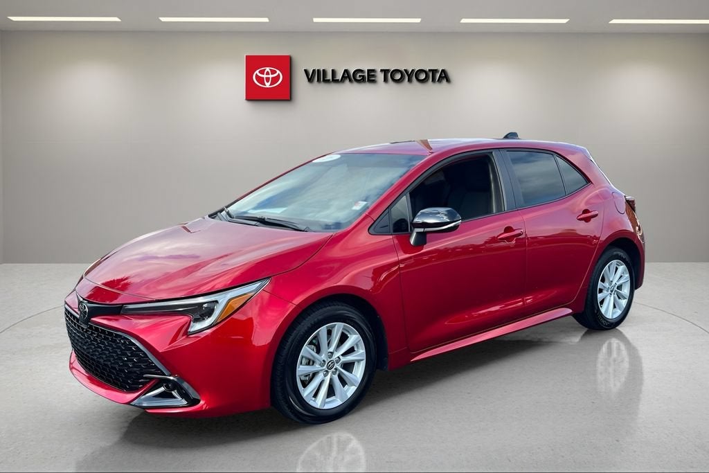 2026 Toyota Corolla Hatchback SE in Other — front three-quarter view